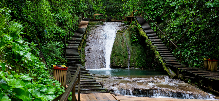 водопады сочи
