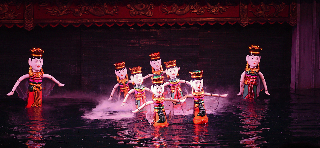 вьетнам Театр кукол на воде